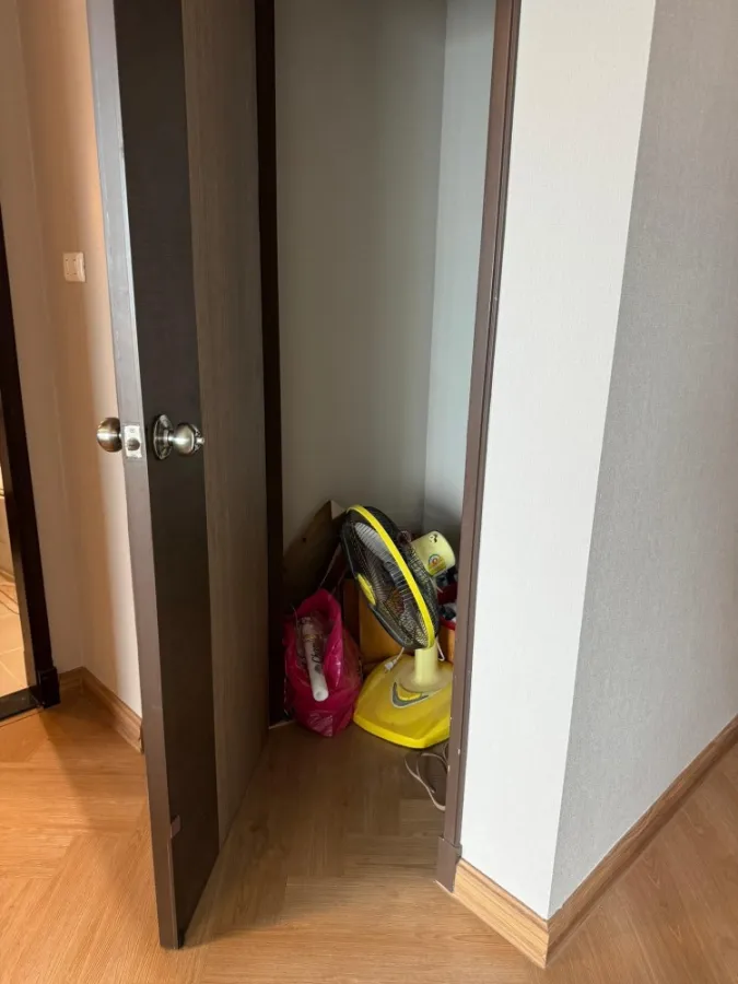Condo for rent, Supalai River Resort, high floor, spacious room, beautifully decorated, nice to live in. Good like this, reserve now.