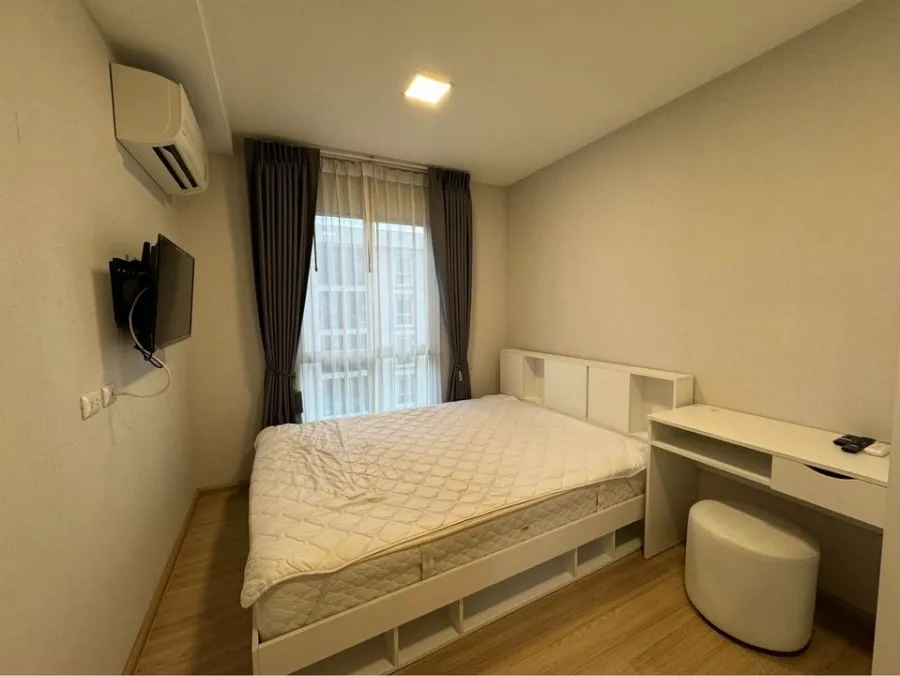 For sale, for rent, Plum Condo Chaengwattana, fully furnished + electrical appliances, just bring your bags and come!