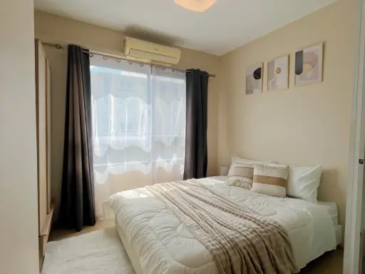 ขาย ให้เช่า Plum Condo Samakkhi ห้องแต่งสวยคุมโทน เฟอร์นิเจอร์ครบครัน หิ้วกระเป๋าเข้าอยู่ได้เลยจ้า