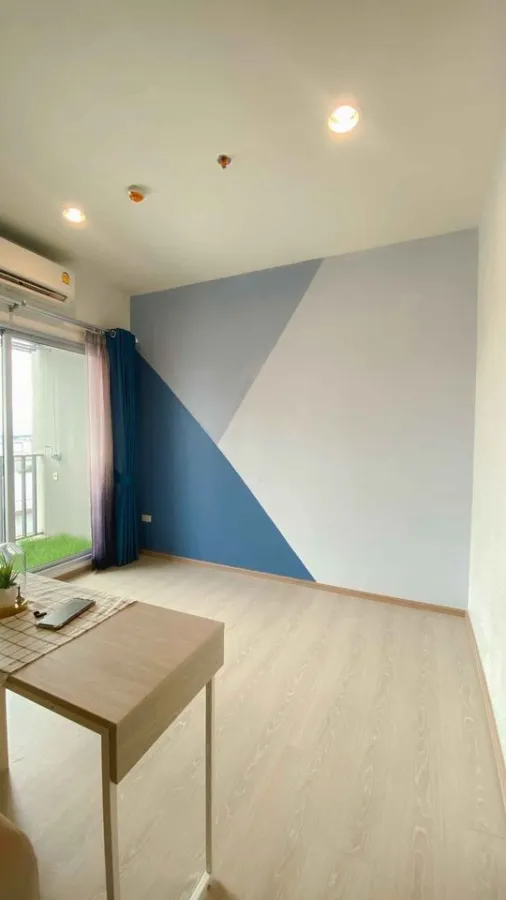 For rent!! Condo Niche Mono Sukhumvit-Puchao, 8th floor, Building B, fully furnished. Ready to move in, don't miss it!!