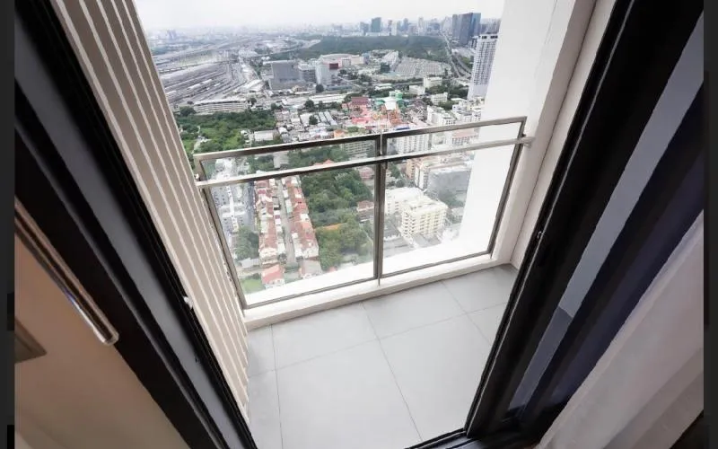 **For Rent Condo The Line Phahol-Pradipat** Nice room Fully furnished, convenient transportation, affordable price.