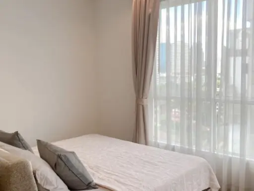 Condo for rent, HQ Thonglor, separate kitchen, built-in bathtub, fully furnished, ready to move in