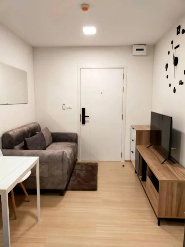 For Rent พลัมคอนโด รังสิต เฟรช ตึก B ชั้น 8 วิวนอก เฟอร์นิเจอร์ครบชุด มาแต่ตัวเข้าอยู่ได้เลยจ้า ด่วน
