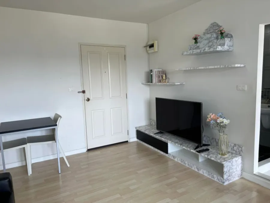 D Condo Onnut-Suvarnabhumi, 4th floor, fully furnished, available for rent. Book now!