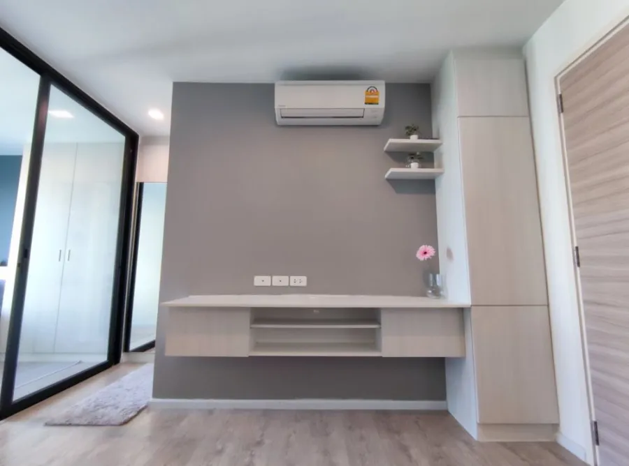Urgent sale !! Condo post, Sukhumvit 107, 5th floor, beautiful built-in, complete furniture, book now !!