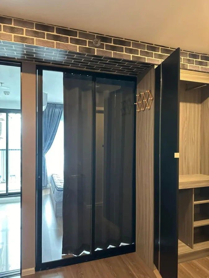For rent, The Origin Phahon - Saphan Mai, fully built-in furniture, very good price, one bag can move in.