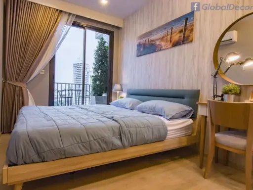 ให้เช่าคอนโดหรู M Thonglor 10 ขนาด 35 ตร.ม. ห้องสวย เฟอร์ครบ มีเครื่องซักผ้า ตกแต่งพร้อมอยู่