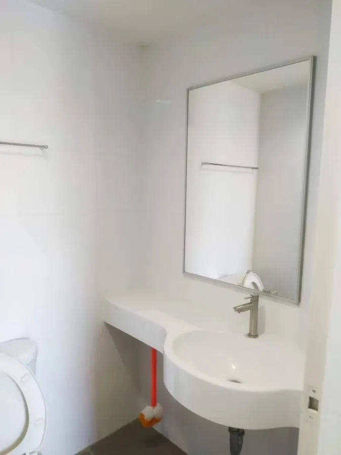 For rent, Lumpini Ville On Nut - Phatthanakan, top floor, quiet, good weather, fully furnished, ready to move in.
