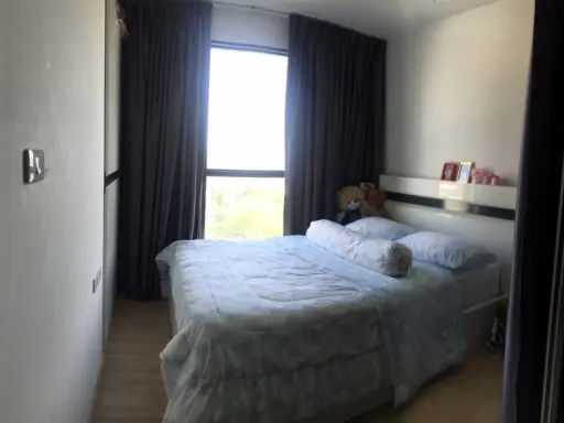 For sale, The Base Chaengwattana, decorated room, ready to move in, simple, complete set of electrical appliances. Can't reserve anymore.