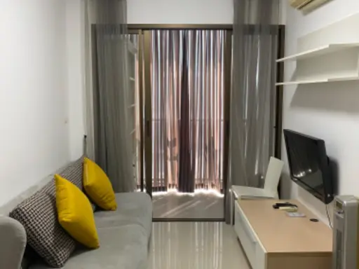 For rent: Ideo Mix Sukhumvit 103, 6th floor, complete with furniture and electrical appliances. Book now before it slips away.