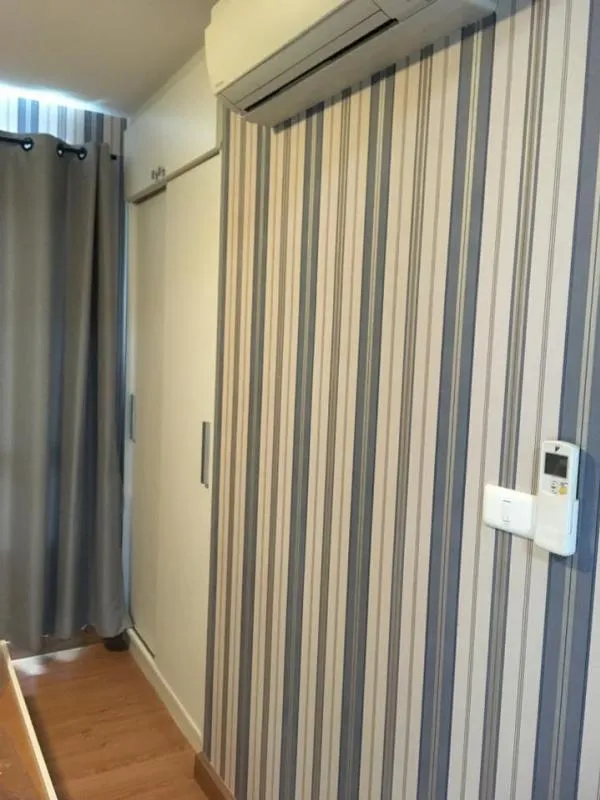 Super satisfying, Condo DEN Vibhavadi for rent, beautiful room, fully furnished, very good view, 2 bedrooms, book now. If you are slow, you will miss it.