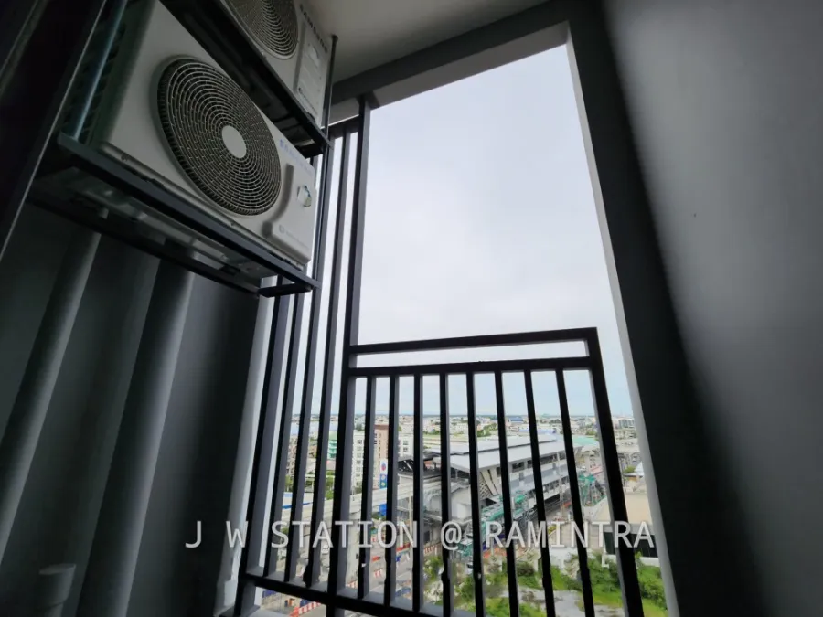 Condo for rent, JW Station @ Ramindra, new room, new furniture. New appliances ready to move in