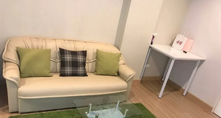 For rent: The Kith Lite Bangkadi-Tiwanon, 1st floor unit, fully furnished. Just bring your suitcase and move in!