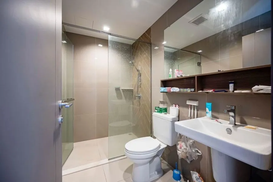 Condo for rent, The Line Phahonyothin Park, spacious room. Lots of usable space Great price, hurry up and reserve.