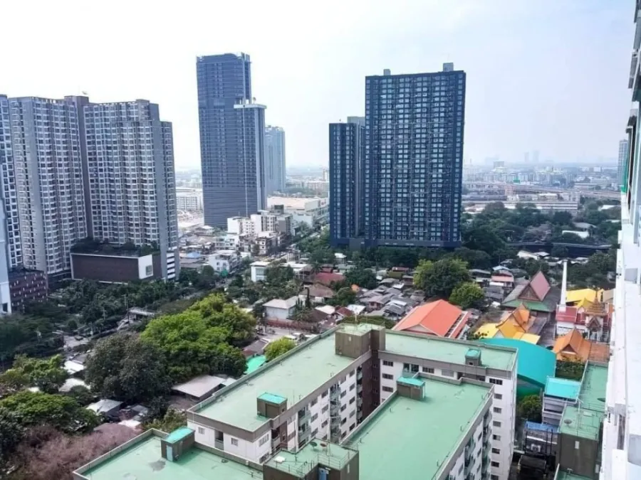 Condo for rent, Lumpini Ville Sukhumvit 77, beautiful room, good location, near BTS, convenient transportation, ready to move in, book now!