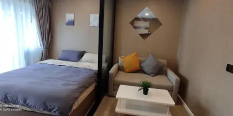 For rent คอนโด เคฟ ทาวน์ สเปซ ห้องสวยแต่งครบ ชั้น 7 วิวสูง ไม่ร้อน ให้ไว จองก่อนได้ก่อนนะจ้า