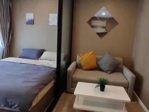 For rent คอนโด เคฟ ทาวน์ สเปซ ห้องสวยแต่งครบ ชั้น 7 วิวสูง ไม่ร้อน ให้ไว จองก่อนได้ก่อนนะจ้า