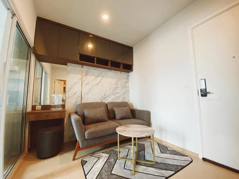 express!! Condo for rent, The Tree Sukhumvit 71-Ekamai, fully furnished, good location, near the airport link.