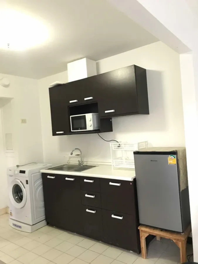 For rent: Baan Suan Thon PhutthaBucha 47, 2nd floor. Spacious living area, fully furnished. Just bring your bags and move in!