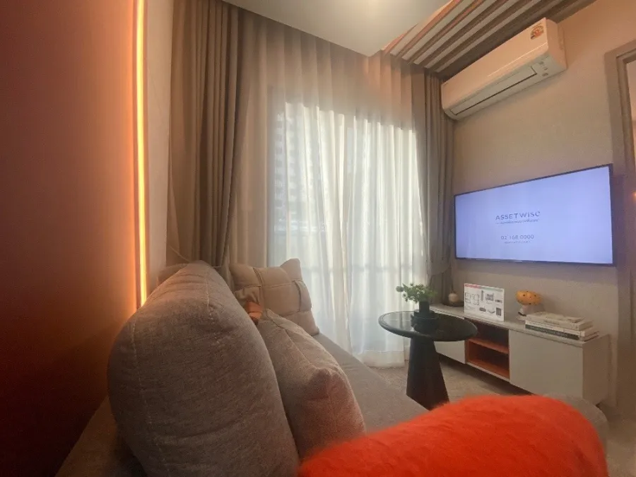 Selling down payment, Kave Luminous Bangmod, see the view of the central pool along the entire length, Fully Furnished, fully decorated, must arrange.