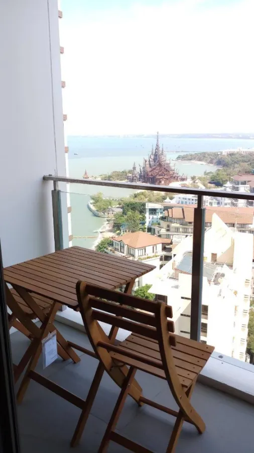 Condo for rent, Baan Plai Haad, Pattaya, fully furnished, electrical appliances Ready to move in, sea view, urgent!!