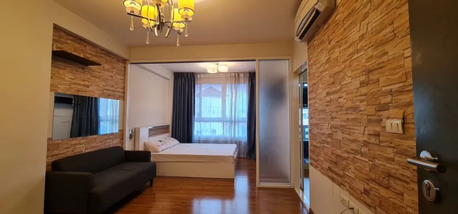 Condo for sale, rent, Ibiza Condo RCA, Building B, 6th floor, separate kitchen, ready to move in, convenient to travel, don't wait!!