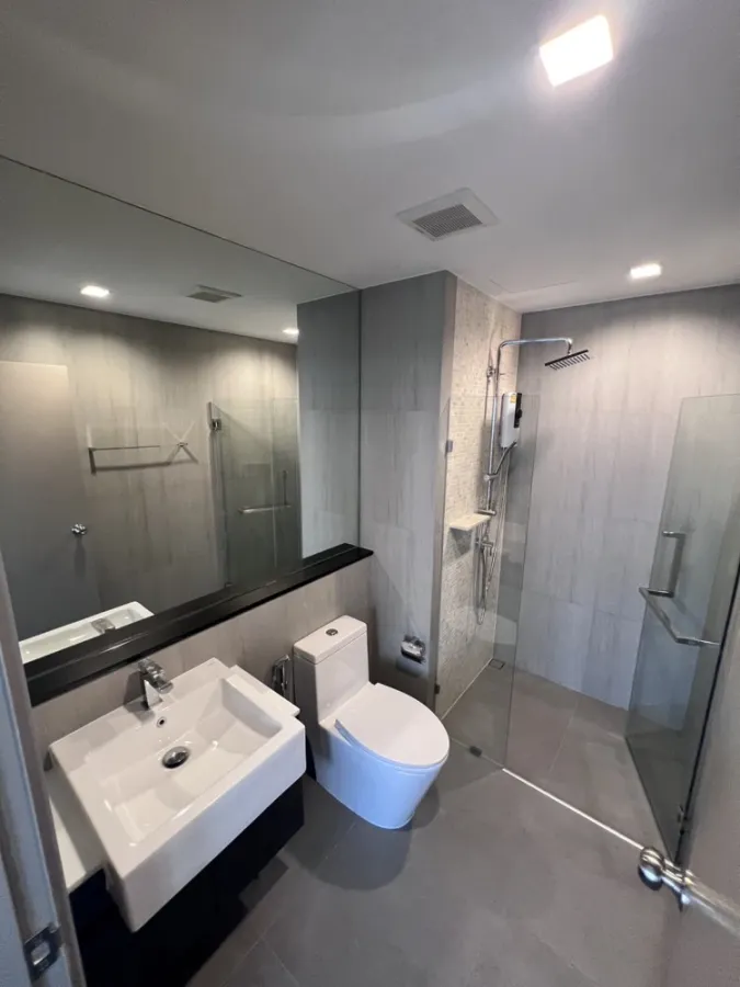 Condo for rent, sale, The Politan Aqua, beautiful decorated room, elegant style Great built-in, fully furnished, don't miss it.