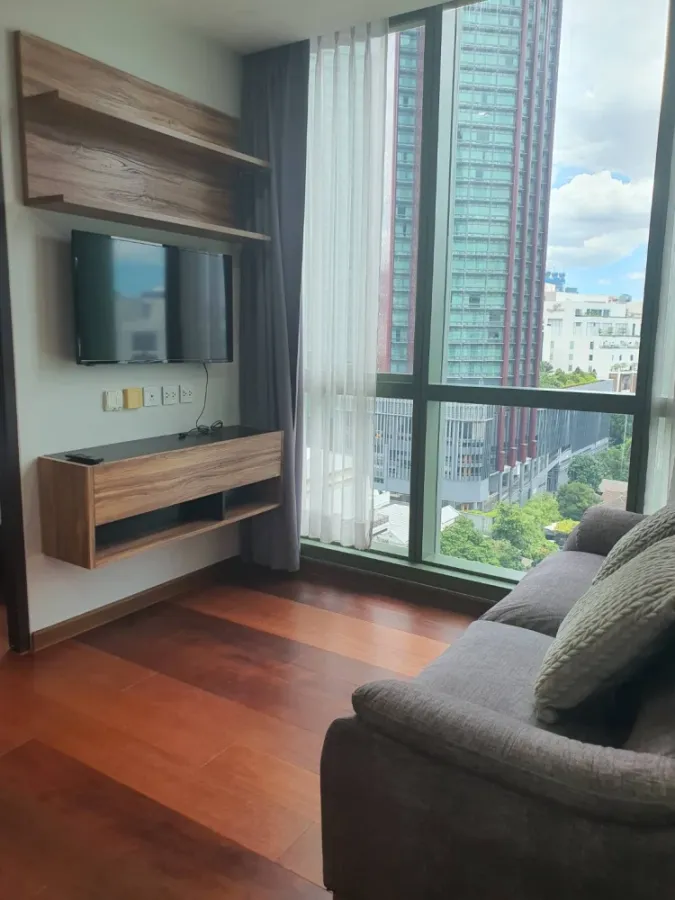 Condo for rent, Wish Signature Midtown Siam, nice atmosphere, beautifully decorated, ready to move in, don't miss it