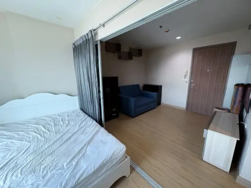 ขาย Fuse Chan Sathon ห้องนอนมี ตู้ เตียงพร้อมฟูกให้แล้ว Build เคาน์เตอร์ครัว เตาไฟฟ้าและ Hood ดูดควัน สนใจจองเลย images