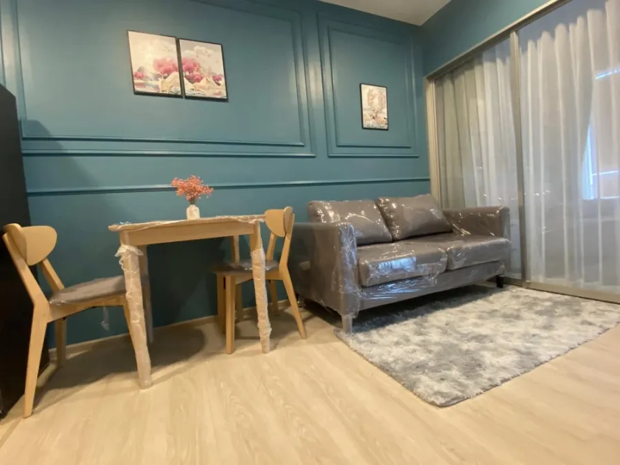 ให้เช่า Plum Condo Sukhumvit 62 ขนาดห้อง 28.94 ตร.ม. ชั้น 7 ตกแต่งห้องสวย โทนสีสบายตาน่าอยู่ แบบนี้ต้องจอง