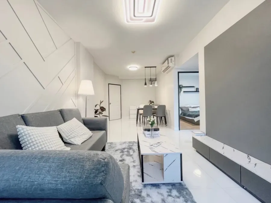 Condo for SALE & RENT - Spacious 61 sq.m., 2 Bedrooms, 5th Floor (Building A), Prime Ratchada-Huaykwang Location | ✨ Supalai City Resort Ratchada-Huay