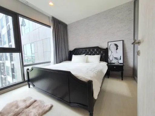 ขาย ให้เช่า คอนโด ริทึ่ม สุขุมวิท 36-38 ห้องรูปตัว L ยอดนิยม หันหน้าไปทางทิศใต้ วิวโล่ง