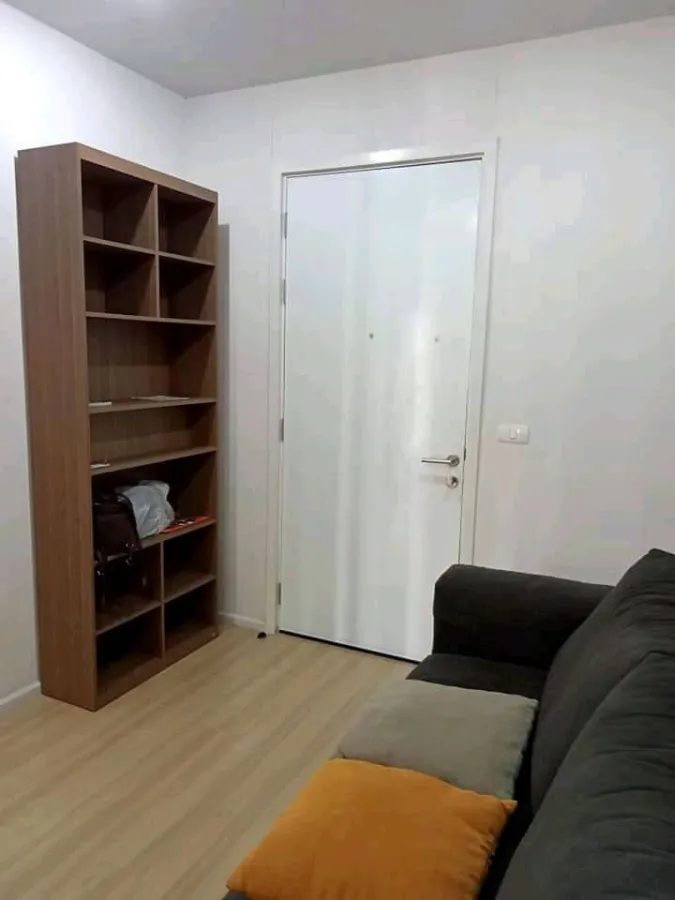 ให้เช่า Happy Condo Ladprao101 เฟอร์+เครื่องใช้ไฟฟ้าพร้อม วิวเมืองระเบียงทิศเหนือ จองเลย