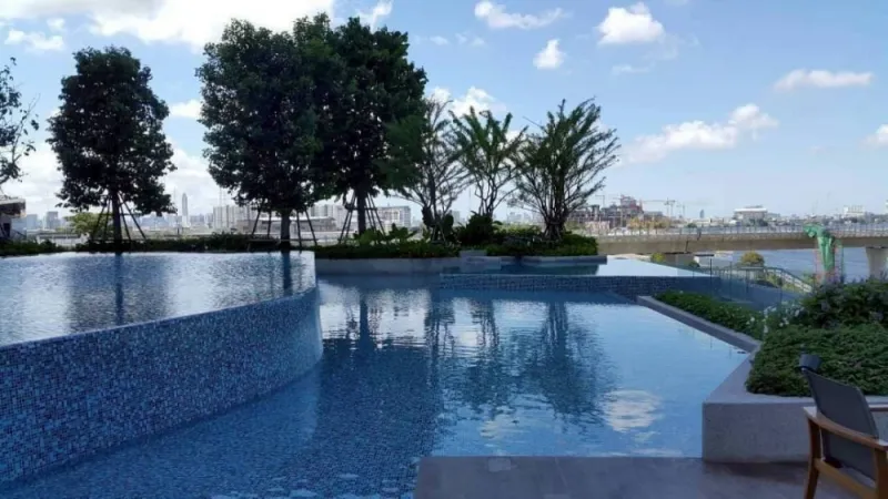 ให้เช่า 333 RIVERSIDE ชั้น 20 ห้องแต่งครบ พร้อมอยู่ วิว แม่น้ำ1 80องศา สนใจจองเลย ห้ามพลาด