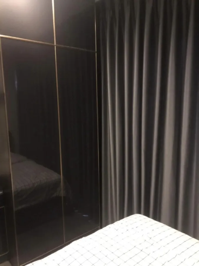 Condo for rent, The Politan Rive, nice room, divided into sections. Separated into zones perfectly. Good price. Hurry and reserve.