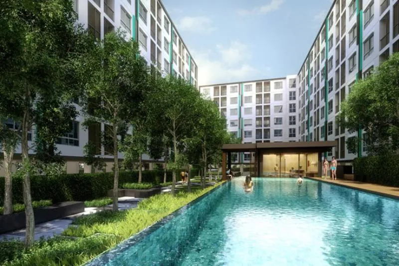Urgent for rent !! The Niche ID Serithai Condo, new room, good location, convenient transportation, book now !!