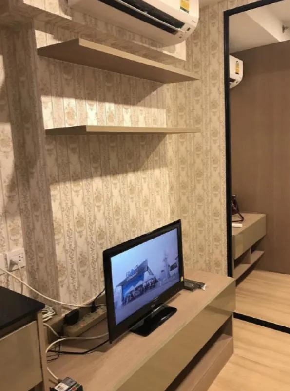For rent Knightsbridge Sky City Saphan Mai, 9th floor, fully furnished. You can come in