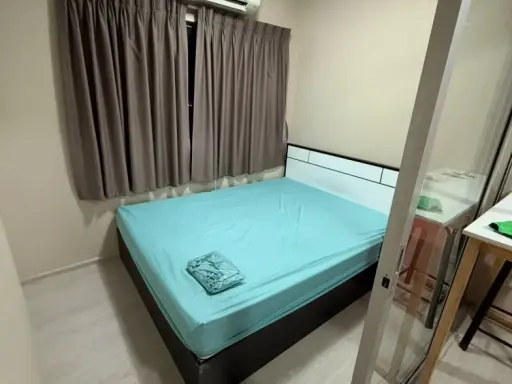 Plum Condo Park Rangsit for rent, 6th floor, outside view, fully furnished, nice to live in, reserve now, don't miss out!