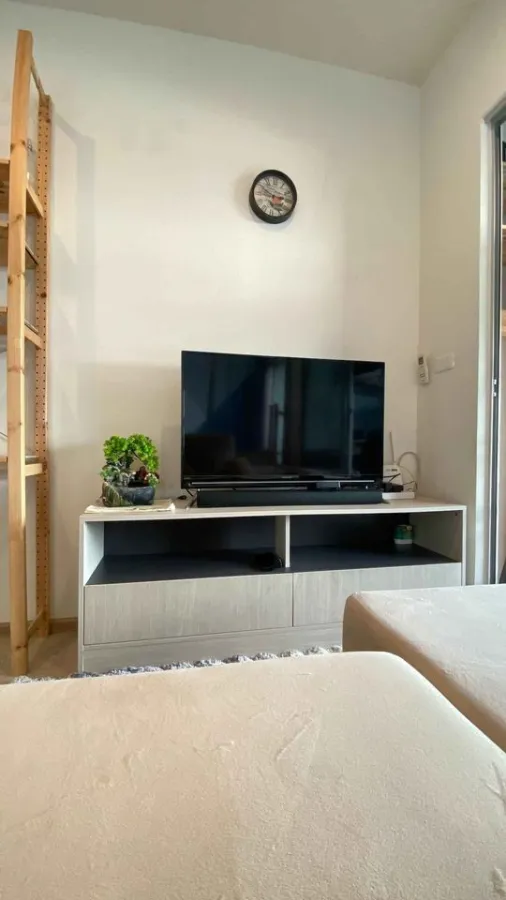 For rent!! Condo Niche Mono Sukhumvit-Puchao, 8th floor, Building B, fully furnished. Ready to move in, don't miss it!!