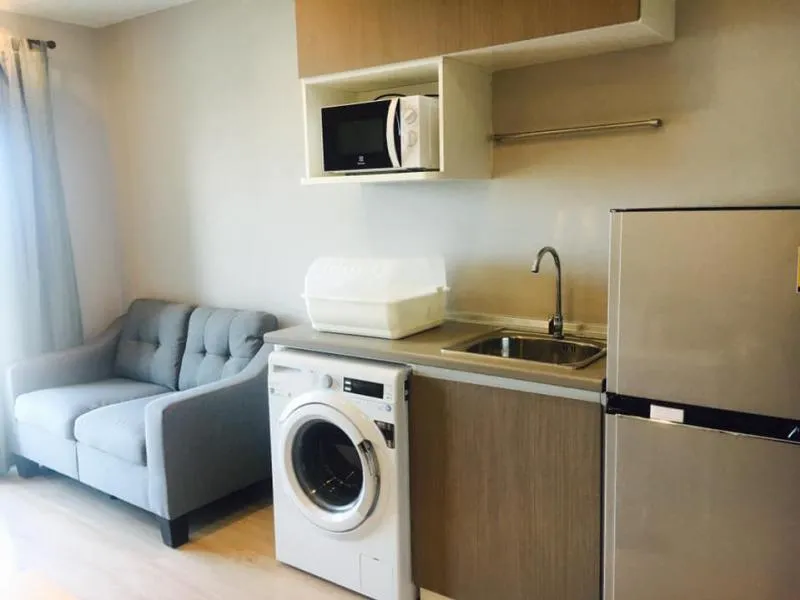 For Rent คาซ่า คอนโด บางใหญ่ ห้องใหม่มือ 1 แบ่งเป็นสัดส่วน ห้องมุมไม่ติดใคร วิวหมู่บ้าน โปร่งโล่ง