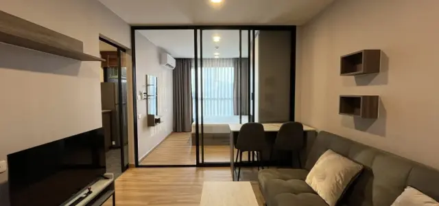 ปล่อยเช่าคอนโด The Cube Loft Srinakarin ห้องกั้นอยกเป็นสัดส่วน แบ่งโซนลงตัว ลากกกระเป๋าเข้าอยู่ได้เลย images