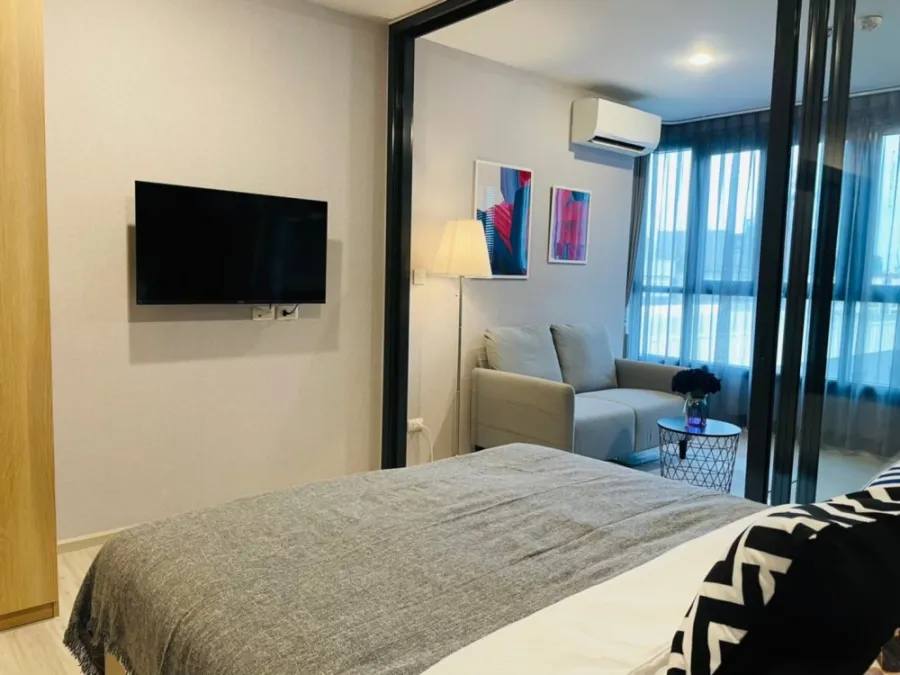 ให้เช่า!! คอนโด เอ็กซ์ที ห้วยขวาง ห้องเลขที่ 298/109 ห้องสวยตกแต่งเฟอร์นิเจอร์ครบ พร้อมอยู่ จองเลย!!