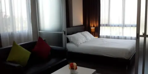 รีบเลย ห้องสวยแต่งได้น่าอยู่สุดๆๆ เรียบร้อย ดูมีคลาส ให้เช่า ดีคอนโด รังสิต