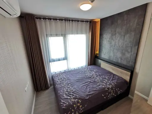 Condo for rent, Kensington Sukhumvit-Thepharak, corner room, east, fully furnished, complete electrical appliances, urgently