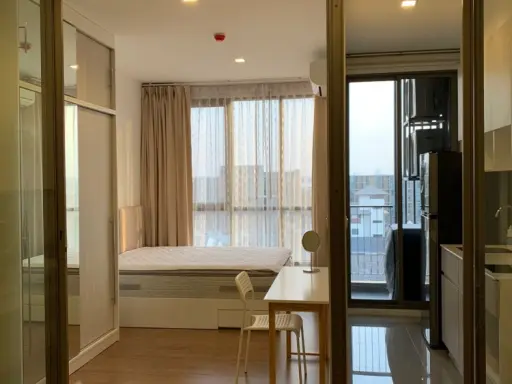 Condo for rent, Miti Ladprao - Wang Hin, nice room, fully furnished, electrical appliances, don't wait, book now.