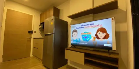 ให้เช่า เคฟ ทาวน์ สเปซ วิวสระ มุมเทพๆๆต้องห้องนี้เลย One Bed plus ตึก D ชั้น 3 มาเช่ากันนะ