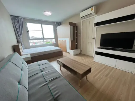 Plum Condo Paholyothin 89 for rent, 7th floor, unobstructed view, fully furnished. Book now! Hurry!
