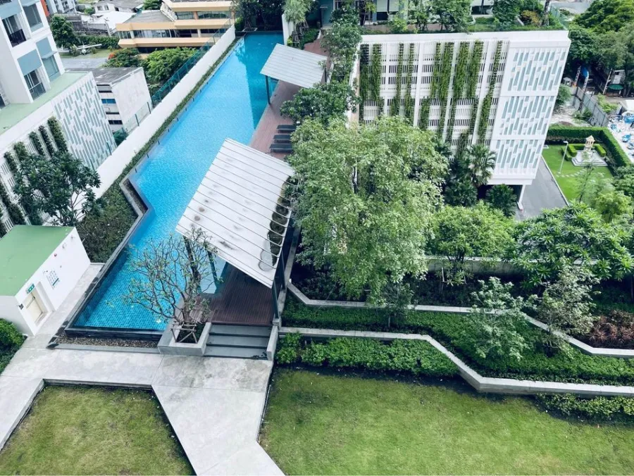Rent The Saint Residences garden and pool view well decorated This should not be let go.