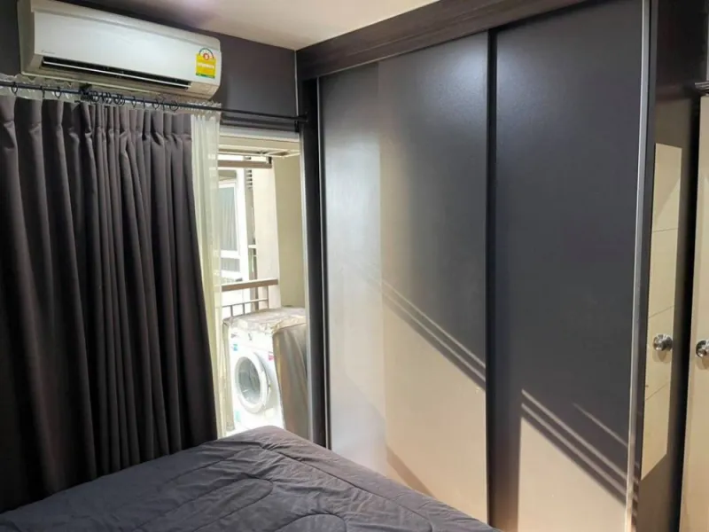 Sym Vipa – Ladprao ให้เช่า ห้องนอน ห้องนั่งเล่น แยกกันเป็นสัดส่วน เฟอร์บิวท์อินแน่นๆ สนใจจองเลย