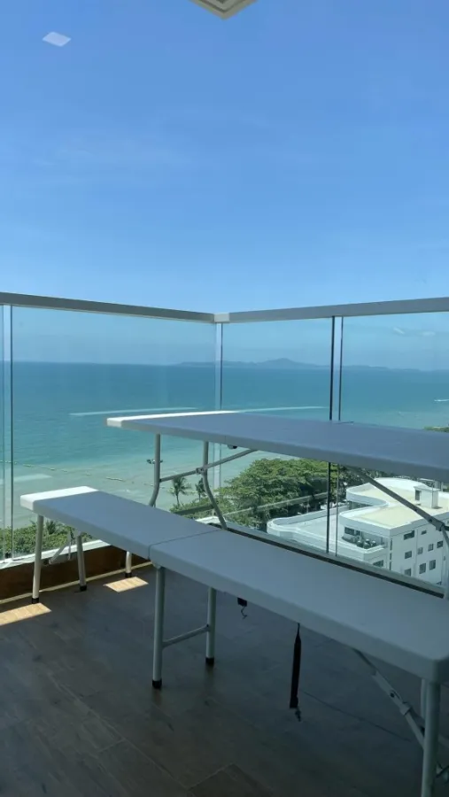 ให้เช่า ซีตัส บีชฟรอนท์ พัทยา (จอมเทียน) ติดหาดจอมเทียน หันหน้าออกทะเล ตรงๆ วิวทะเล 180 องศา ต้องจอง